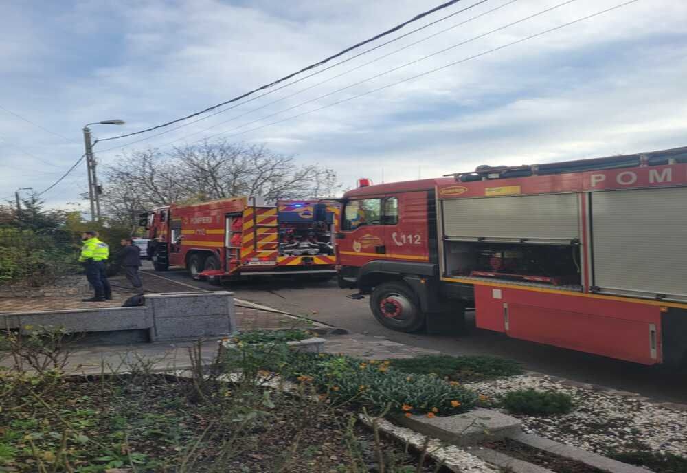 Incendiu pe strada Feleacului din Oradea! Focul a pornit de la un tablou electric cu defecţiuni
