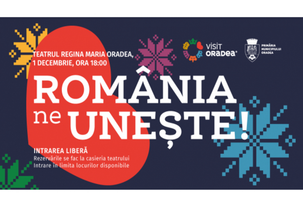 „ROMÂNIA NE UNEȘTE!” - spectacol de muzică folclorică de 1 Decembrie