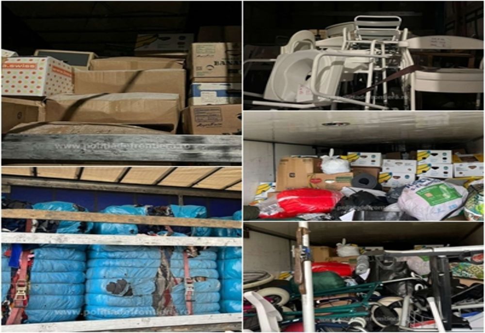 Cinci TIR-uri cu peste 42 de tone de deșeuri, oprite să intre în țară, în Vama Borș