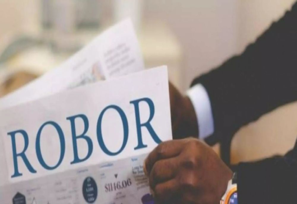 ROBOR LA TREI LUNI A URCAT LA 7,29% PE AN