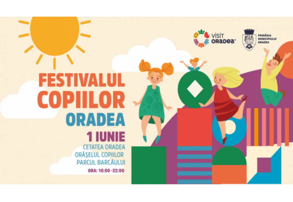Zeci de evenimente de Ziua Copilului la Oradea