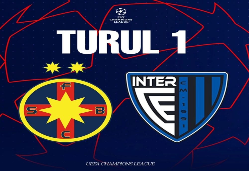 FCSB - INTER CLUB D'ESCALDES, ÎN PRIMUL TUR PRELIMINAR DIN UEFA CHAMPIONS LEAGUE