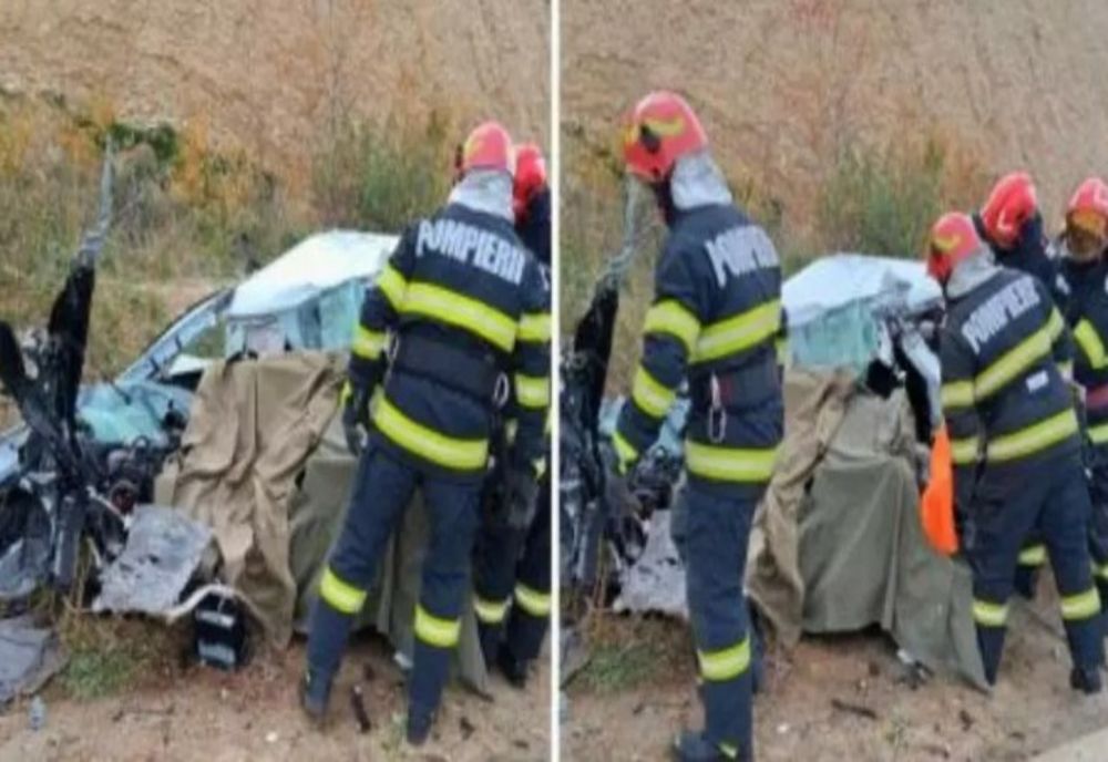 ACCIDENT TERIFIANT ÎN BIHOR: UN BĂRBAT A MURIT DUPĂ IMPACTUL DINTRE UN TIR ȘI O MAȘINĂ. A FOST NECESARĂ INTERVENȚIA ELICOPTERULUI SMURD