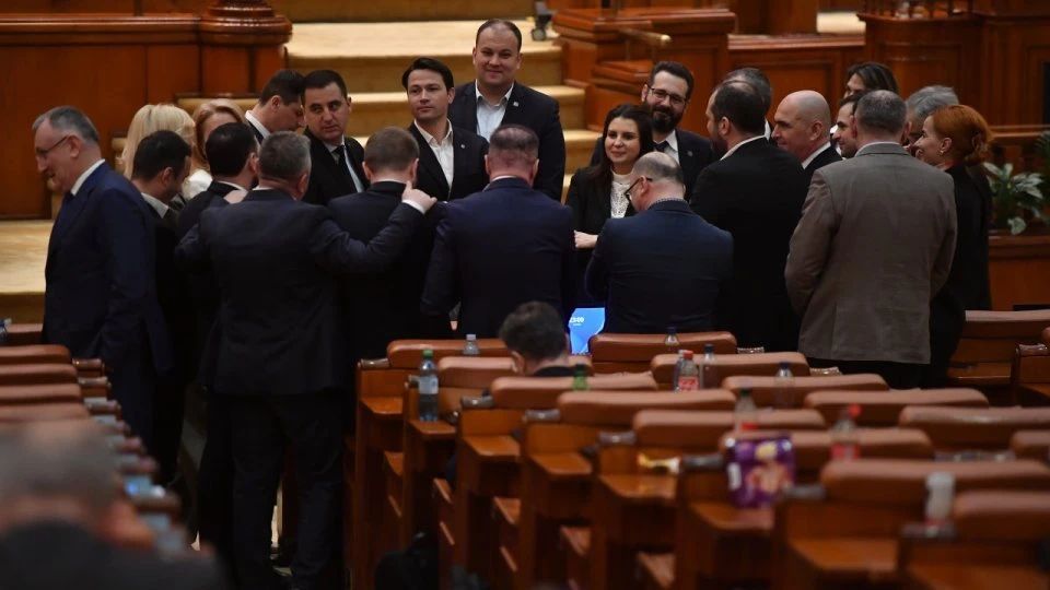Moțiune de cenzură FOTO: Agerpres