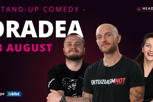 Stand-up comedy în teatrul de vară din Cetatea Oradea