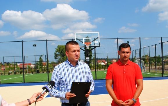 Lucrările la Parcul Sportiv Salca III a fost finalizate