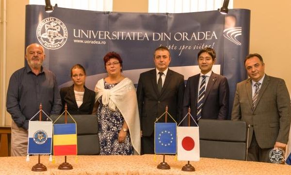 Acord de cooperare bilaterală între Universitatea din Oradea și Tokyo International University