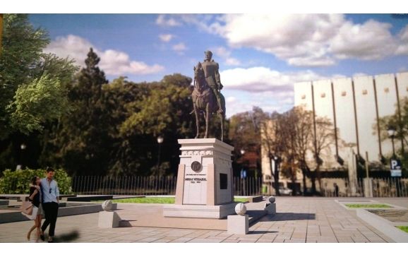 Statuia Regelui Ferdinand se întoarce în Piața Unirii