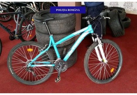 Bicicletă furată recuperată de polițiștii orădeni