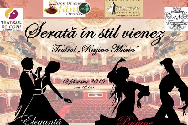 „Serată în stil vienez” la Teatrul Regina Maria din Oradea