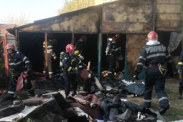 Incendiu grav pe strada Aleea Tineretului din Marghita