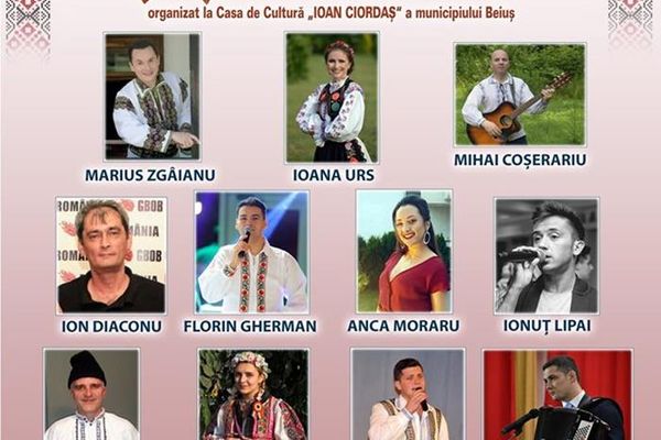 “Suflet românesc”- spectacol eveniment organizat în data de 9 mai 2019, în municipiul Beiuș