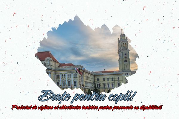 CSM Oradea se alătura Proiectului de vizitare al obiectivelor turistice pentru persoanele cu dizabilitati