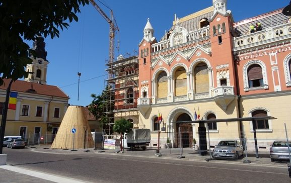 Trafic rutier restricționat în Piața Unirii