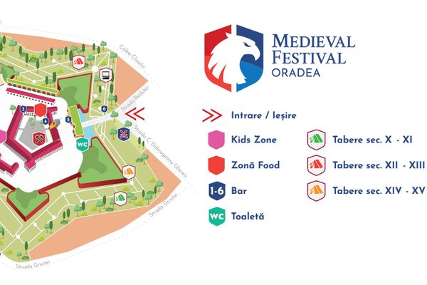 Programul Festivalului Medieval Oradea 2019