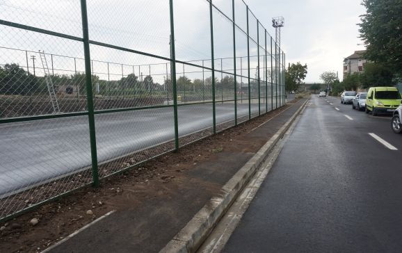 Amenajarea zonei străzii Martin Andersen Nexo, aproape de finalizare