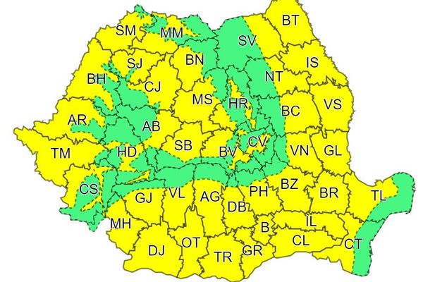 ANM a emis cod galben de caniculă în județul Bihor