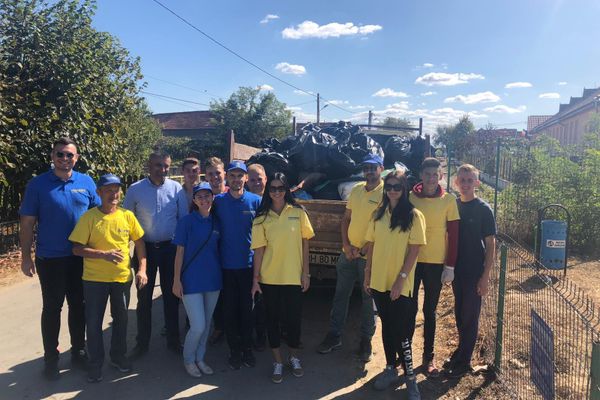 Acțiune de ecoligizare organizată de PNL Ineu alături de tinerii liberali bihoreni