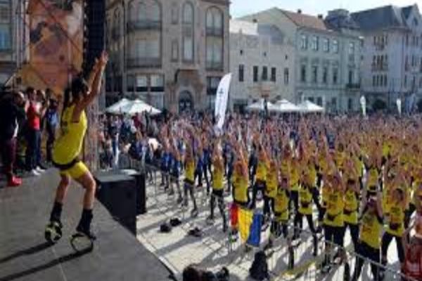 Oradea a intrat în Cartea Recordurilor cu cea mai mare lecţie de fitness