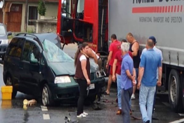 Accident rutier mortal pe DN1, Piatra Craiului