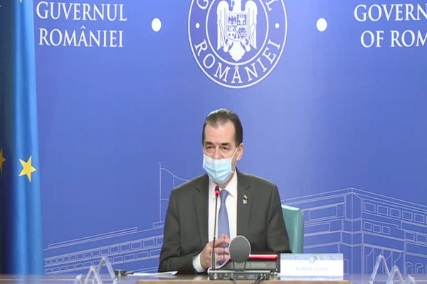 Ludovic Orban: Mobilizare la maximum pentru 1 iulie! Evoluția cazurilor ne face să fim precauți în măsuri ulterioare de relaxare