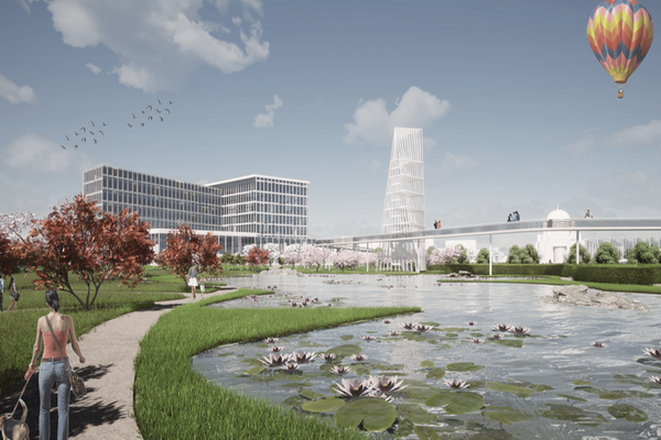 FOTO | Se amenajează Gradina Urbană Nufărul! Va fi cel mai mare parc din Oradea