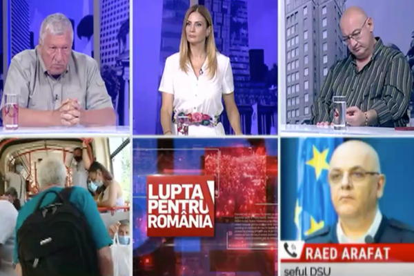 LUPTA PENTRU ROMÂNIA | Raed Arafat, scenariu NEGRU: ”Este posibil să ajungem la 1.000 de cazuri pe zi”