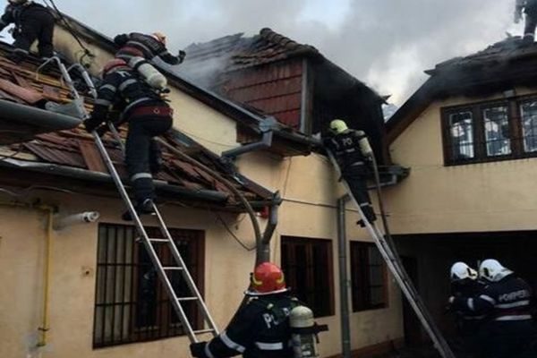 FOTO | Incendiu la un Centru de Plasament pentru Copii din Oradea