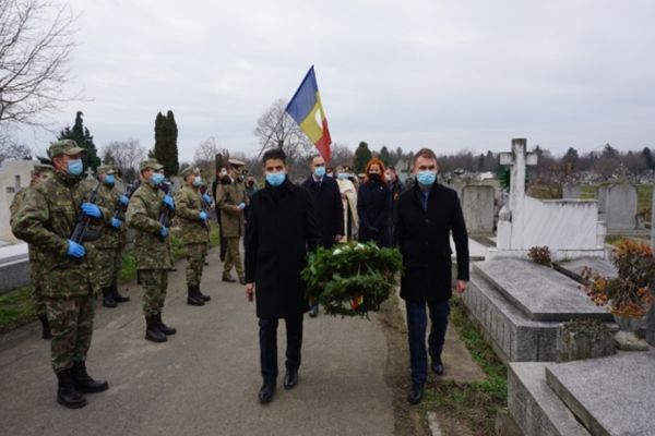 FOTO: Ziua Victoriei Revoluției Române și a Libertății, marcată la Oradea de autorități