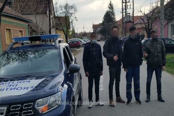 Mai mulți cetățeni străini, prinși încercând să treacă ilegal frontiera prin Borș și Nădlac