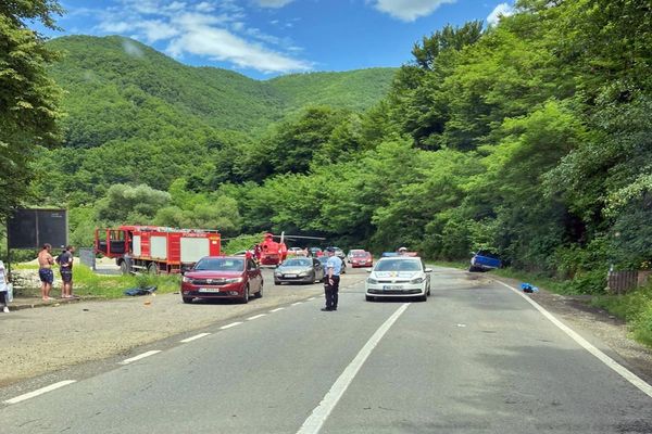 FOTO/VIDEO: Motociclist din Bihor, mort  în accidentul de pe DJ 67C