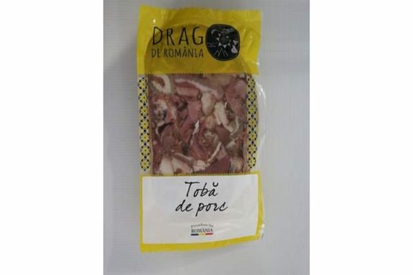 Toba de porc din gama „Drag de România”, contaminată cu Listeria. ANSVSA avertizează populația să nu consume acest aliment, ci să îl distrugă