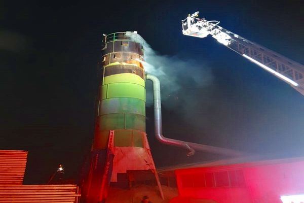 Incendiu la o fabrică de sicrie din Toboliu