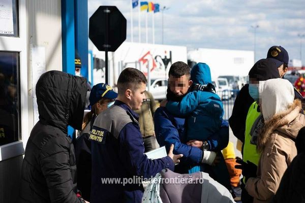 Peste 6.600 de ucraineni au intrat în România, în ultimele 24 de ore