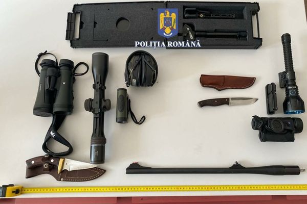 Doi bistrițeni și doi bihoreni acuzați de braconaj, sub control judiciar