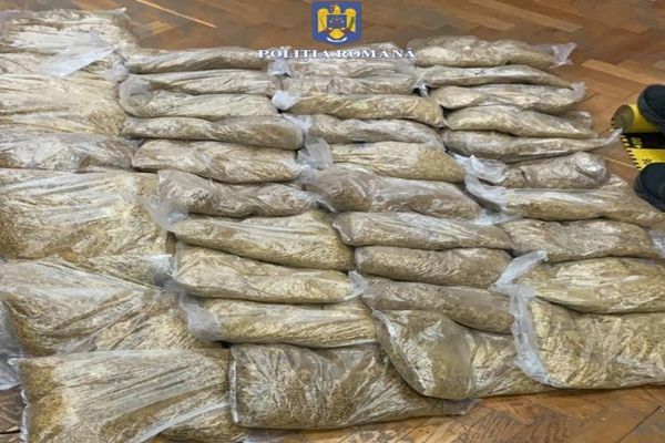 Marghitean, prins transportând peste 19 kg de tutun fără documente legale