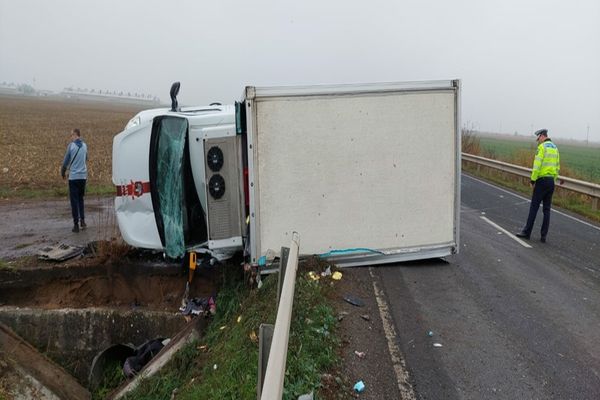 Carambol pe DN 19, între Carei și Moftin! O femeie și un copil, la spital