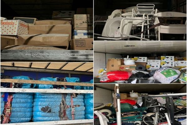 Cinci TIR-uri cu peste 42 de tone de deșeuri, oprite să intre în țară, în Vama Borș