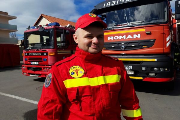 Aflat în timpul liber, pompierul orădean Romeo Romocea a salvat viața unui pieton lovit de autoturism