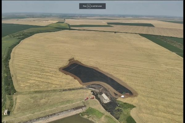 Zeci de hectare de grâu salvate de pompierii bihoreni