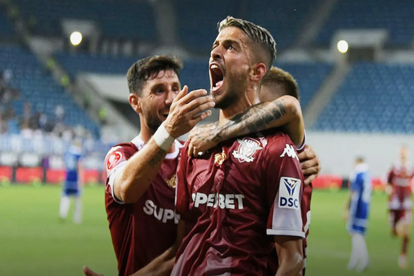 Rapid Bucureşti a învins-o pe FC U Craiova cu scorul de 5-3