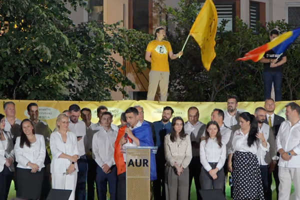 Discursul lui George Simion, după aflarea primelor date din alegerile de azi