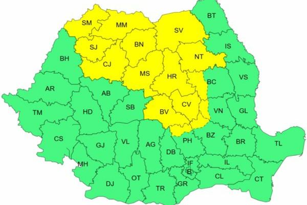 COD GALBEN DE INSTABILITATE ATMOSFERICĂ