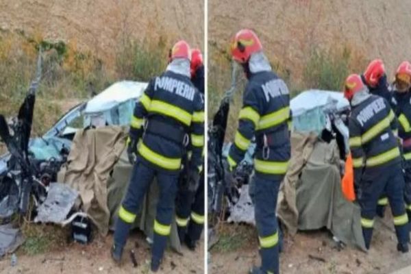 ACCIDENT TERIFIANT ÎN BIHOR: UN BĂRBAT A MURIT DUPĂ IMPACTUL DINTRE UN TIR ȘI O MAȘINĂ. A FOST NECESARĂ INTERVENȚIA ELICOPTERULUI SMURD