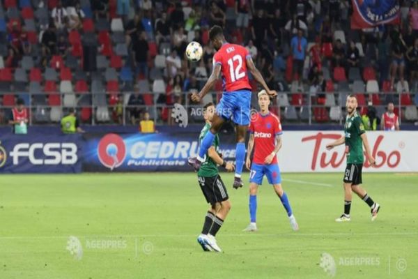 Fotbal: FCSB, victorie cu Unirea Slobozia (2-0), în Superligă