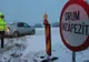 DN 75 a fost închis din cauza riscului de avalanșe