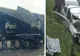 Accident mortal suprins pe cameră! Un Logan intrat pe contrasens a fost spulberat de un TIR!  (Atenție, imagini cu puternic impact emoțional)