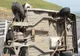 Accident în Bihor! Un şofer s-a răsturnat cu autoutilitara