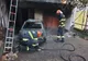 Trei maşini incendiate de un bărbat din Oradea! Suspectul a fost reţinut