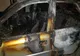 Maşini distruse cu un cocktail molotov! Un bărbat din Sântandrei a fost reţinut